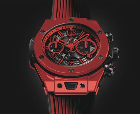 hublot big bang red magic replica|true facet hublot watch.